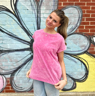 Raquel Mineral Wash Top