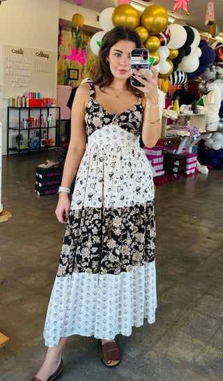 Amayah Floral Midi Dress