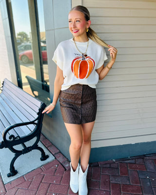Eleanor Pumpkin Top