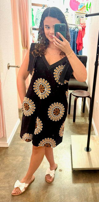 Henrik Mini Dress in Black