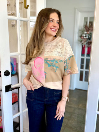 Valentina Patchwork Top