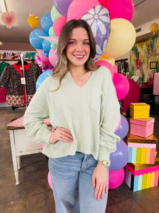 Jennie Ribbed Knit Top