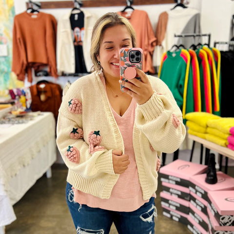 Strawberry Sweater