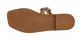 Round of Applause Leopard Sandals by Corkys