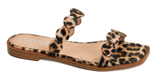 Round of Applause Leopard Sandals by Corkys
