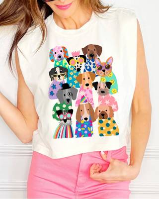 Dog Collage Tank