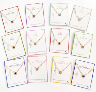 Birthstone Necklaces