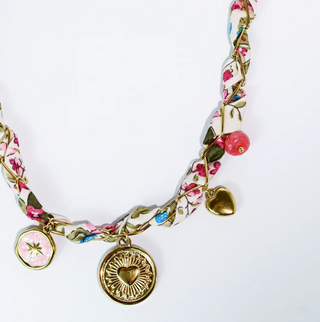 Sunny Twist Charm Necklace