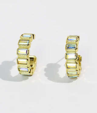 Sweet Spark Iridescent Hoop