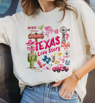 Texas Love Story Tee