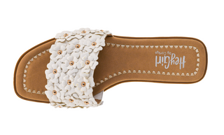 Spring Fever White Sandal by Corkys
