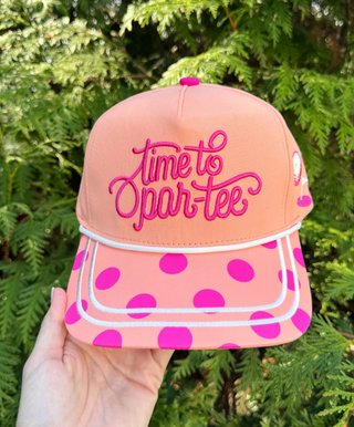 Time to Par-Tee Hat by Poppy & Pine