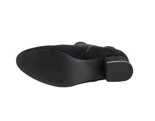 On the Down Low Black Booties by Corkys