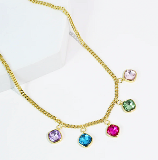Rainbow Kiss Necklace
