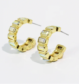 Sweet Spark Iridescent Hoop