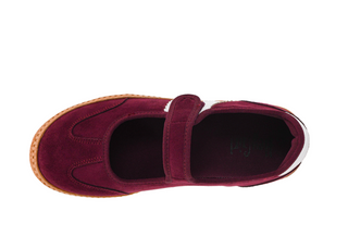 Calm Down Velcro Wine Sneakers by Corkys