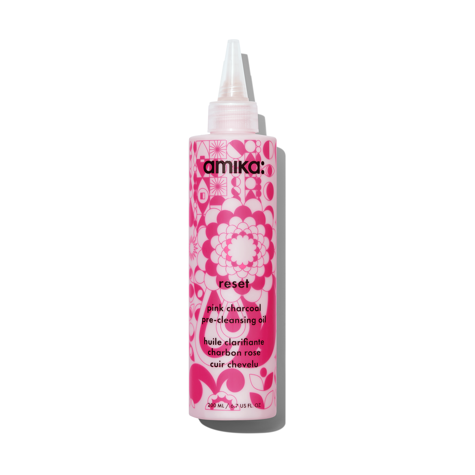 Amika Reset Pink Charcoal Scalp Cleansing Oil
