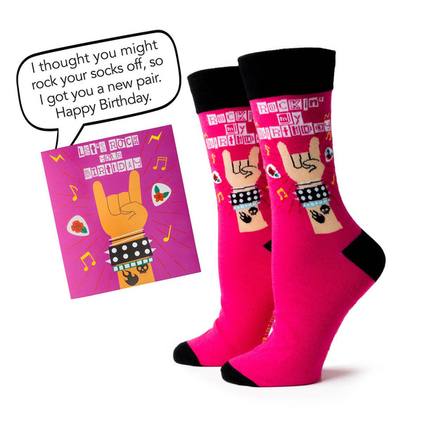 It's Yo Birthday Gift Card Sock Set