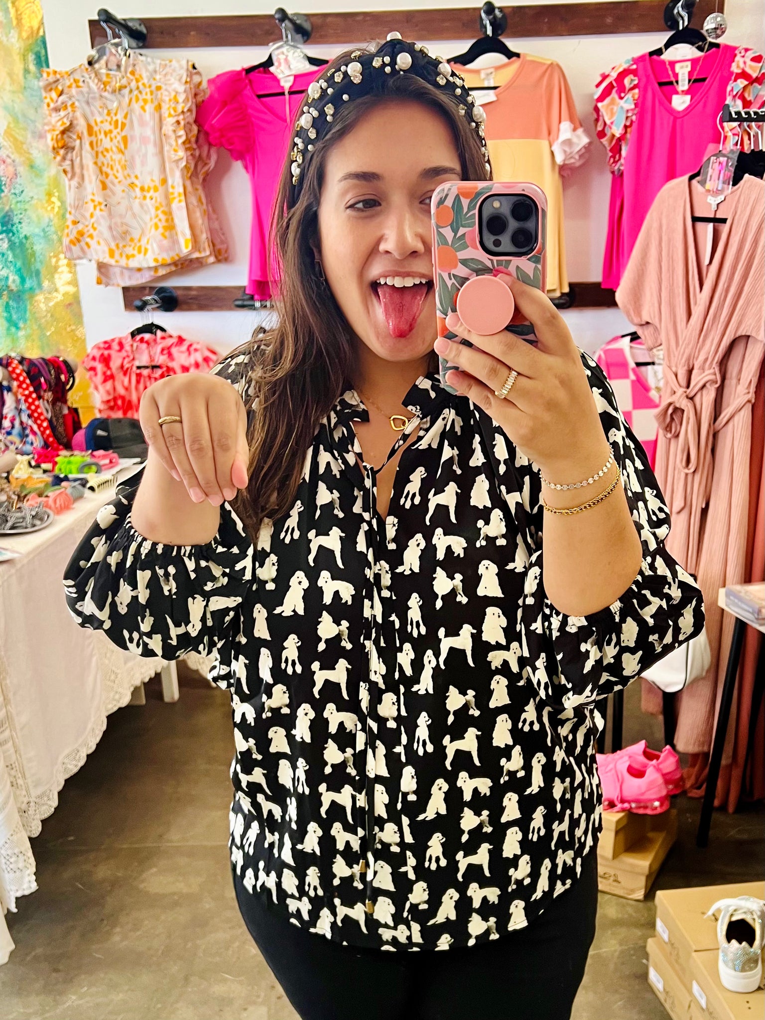Poodle Doodle Top