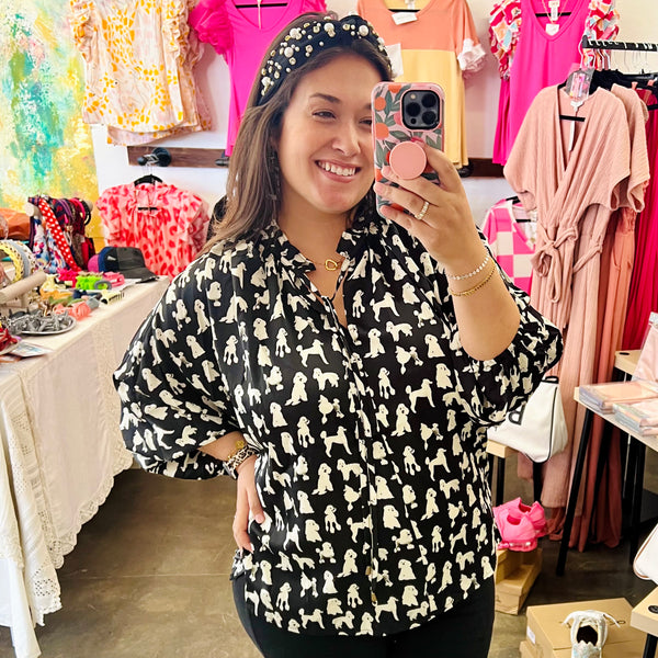 Poodle Doodle Top