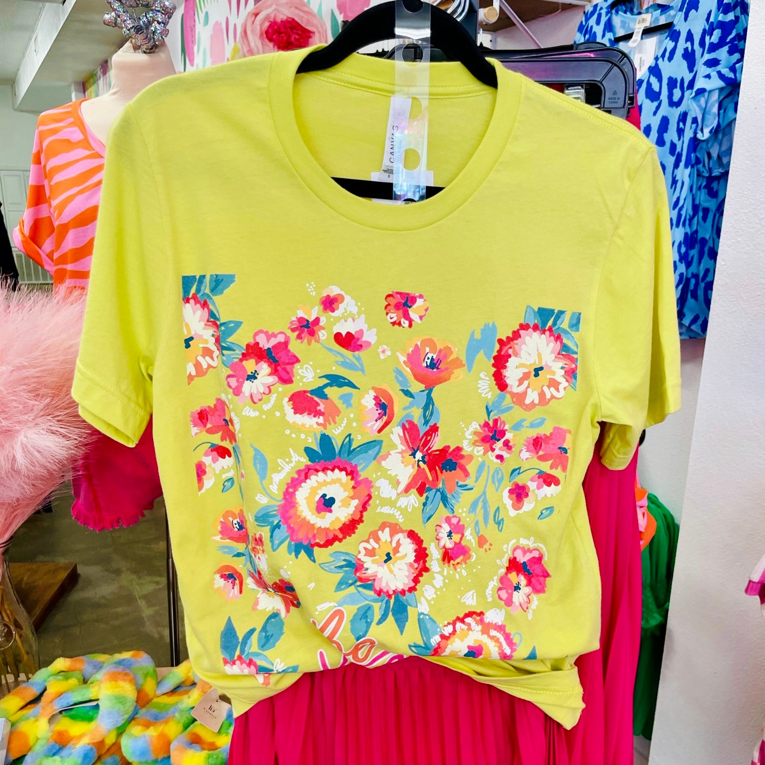 Yellow Floral Be Kind