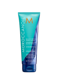 Moroccanoil Blonde Perfecting Purple Shampoo 6.7oz- Blanc